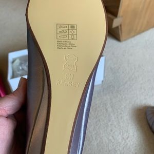 Wedge shoe new in box never worn